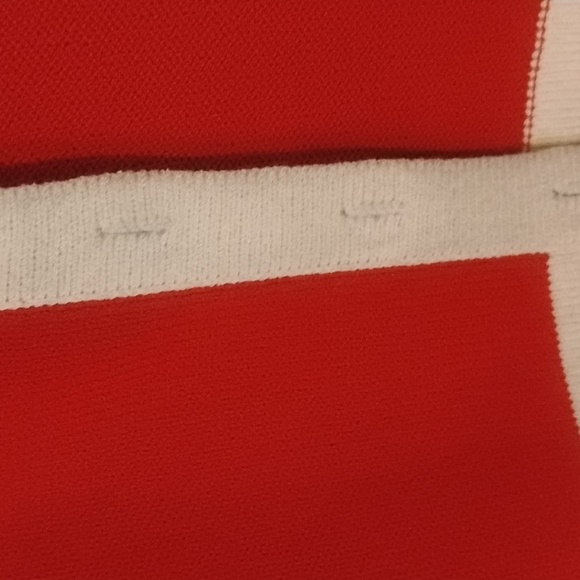 St. John Collection Red Suit Skirt Free Jacket Sz 2 - Picture 5 of 6